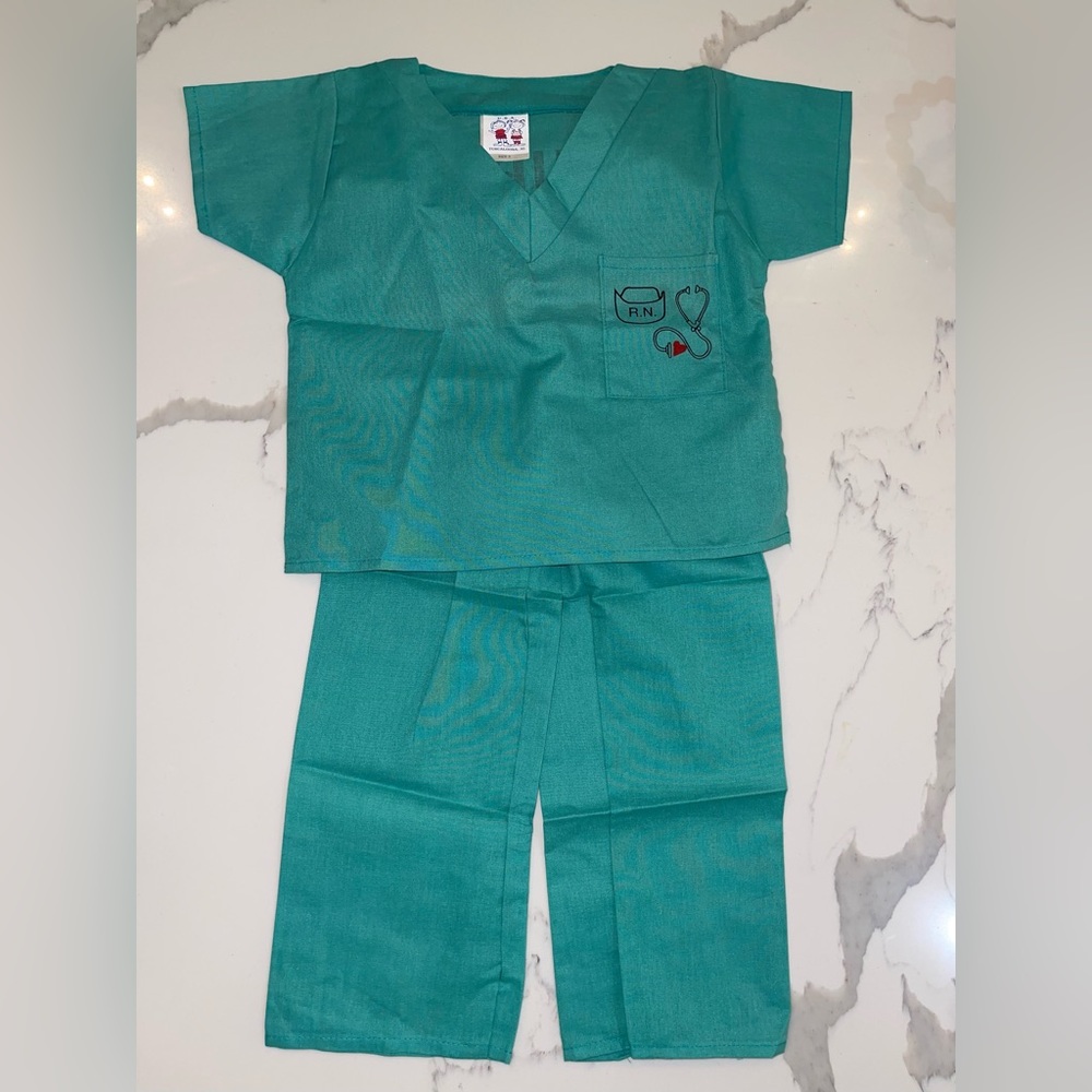 Halloween, Kids Scrubs, Nurse in Training. Halloween costume.